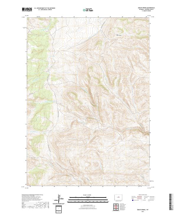 USGS Topographic Map – Grave Spring