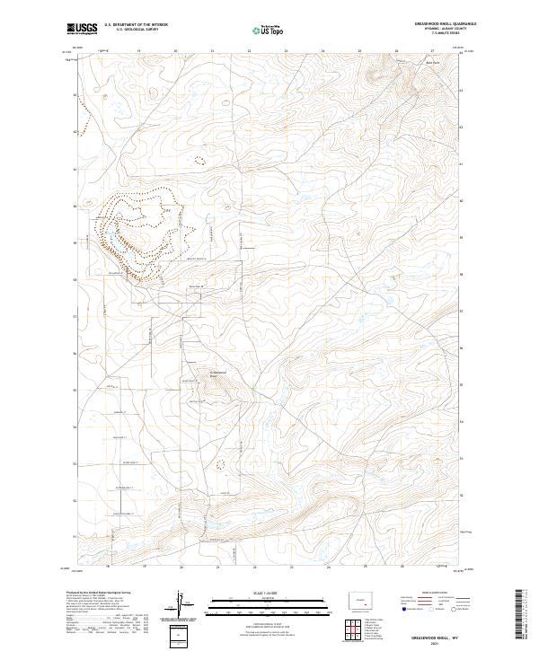 USGS Topographic Map – Greasewood Knoll