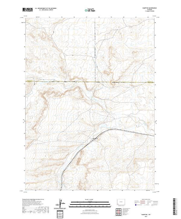 USGS Topographic Map – Hampton