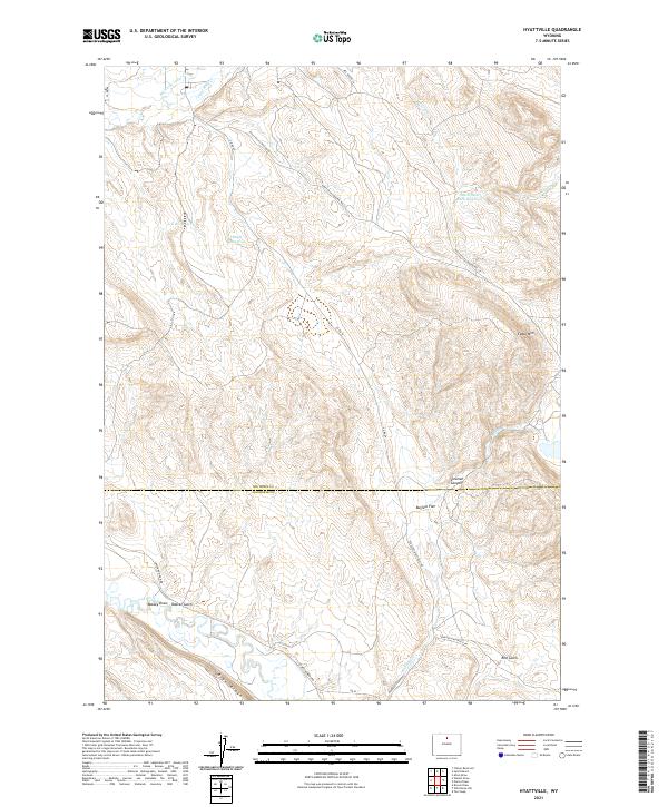 USGS Topographic Map – Hyattville