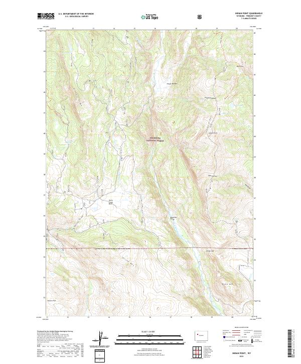 USGS Topographic Map – Indian Point
