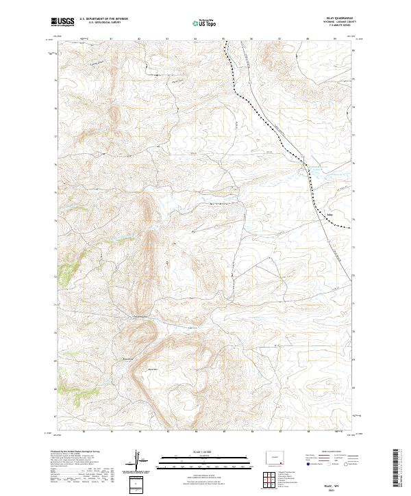 USGS Topographic Map – Islay