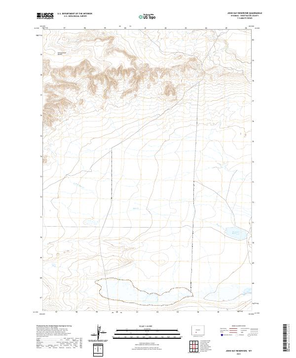 USGS Topographic Map – John Hay Reservoir