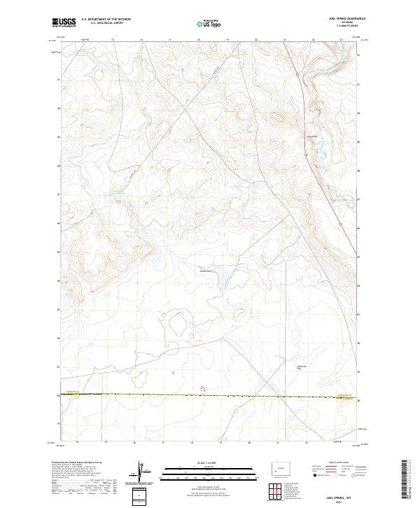 USGS Topographic Map – Juel Spring