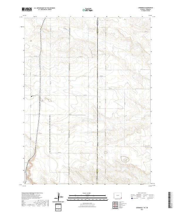 2021 Map of Lindbergh, 2021 Print