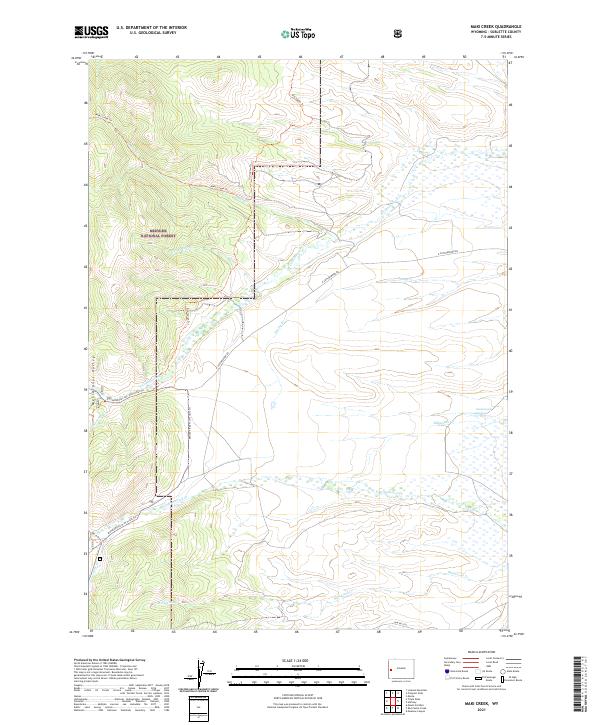 USGS Topographic Map – Maki Creek