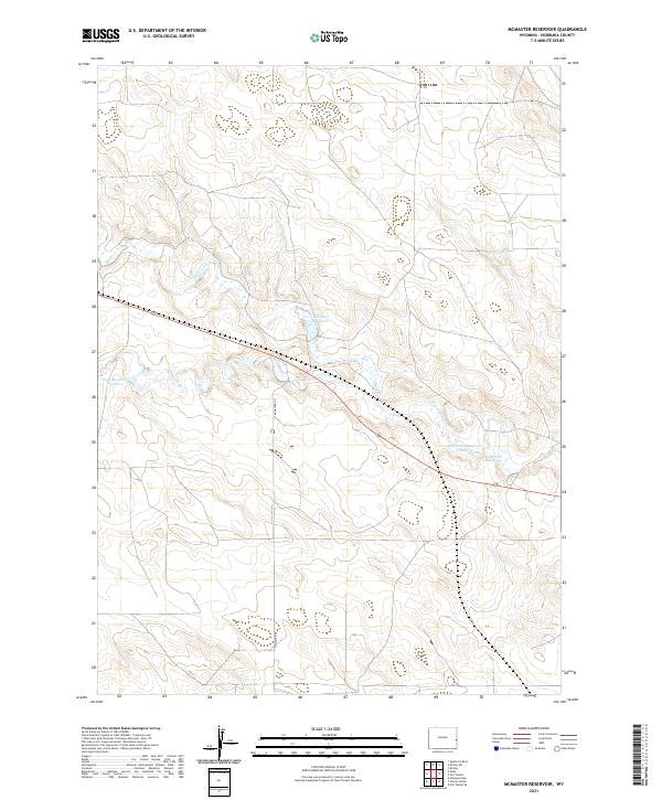 USGS Topographic Map – McMaster Reservoir