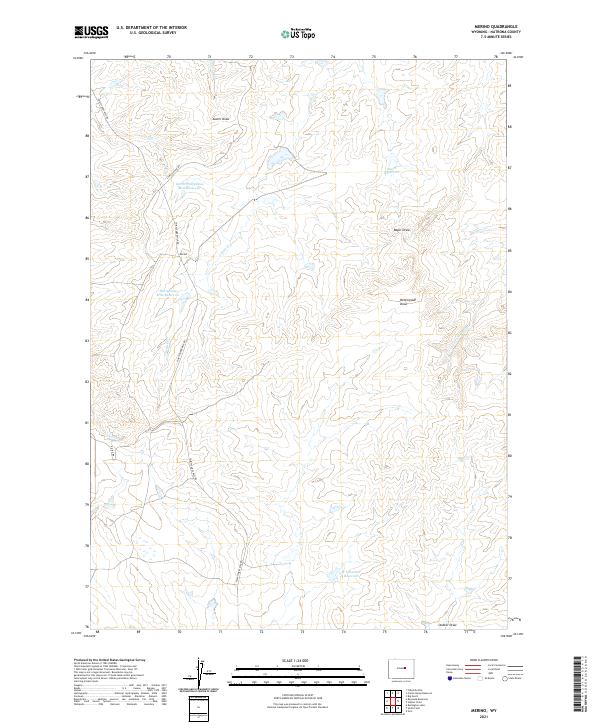 USGS Topographic Map – Merino
