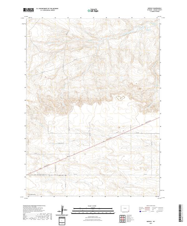 USGS Topographic Map – Midway
