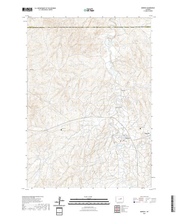 USGS Topographic Map – Midwest