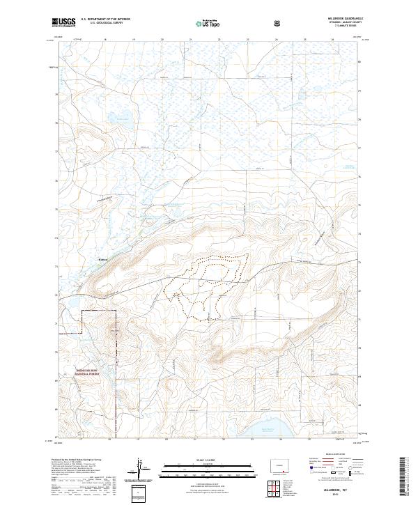 USGS Topographic Map – Millbrook