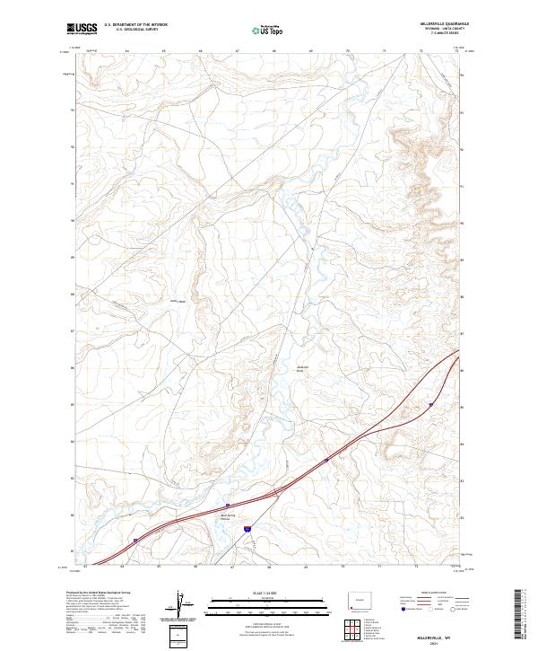 USGS Topographic Map – Millersville