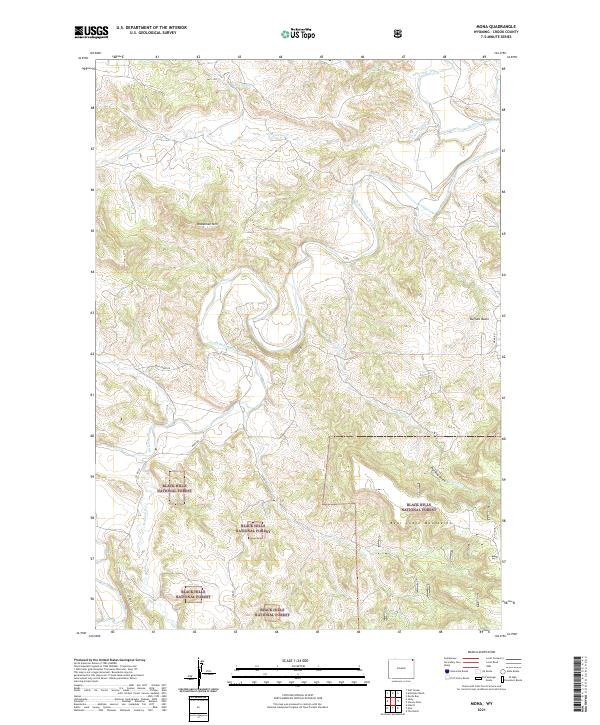 USGS Topographic Map – Mona