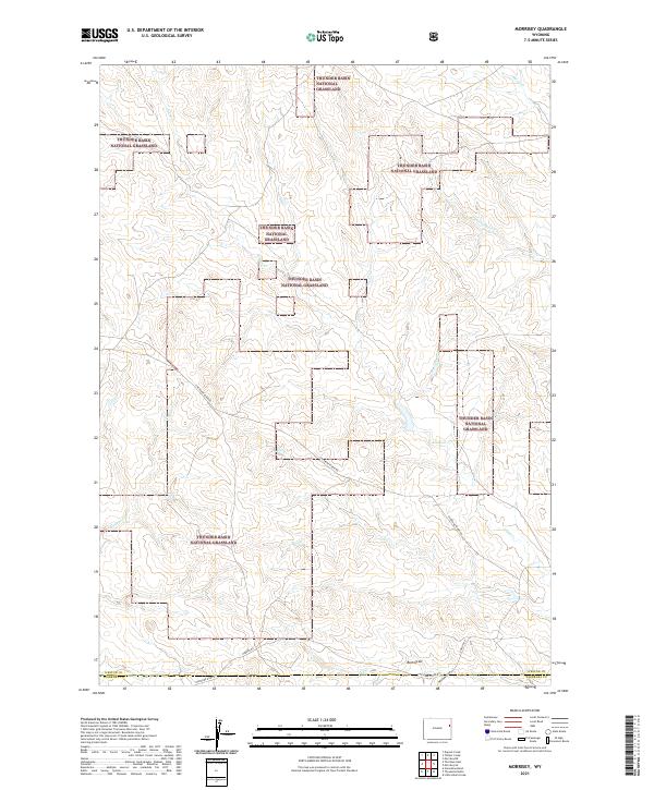 USGS Topographic Map – Morrisey