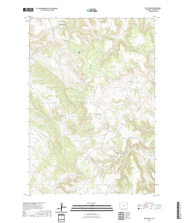 USGS Topographic Map – New Haven