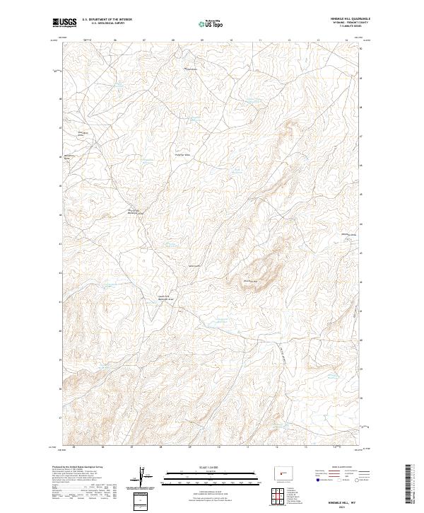 USGS Topographic Map – Ninemile Hill