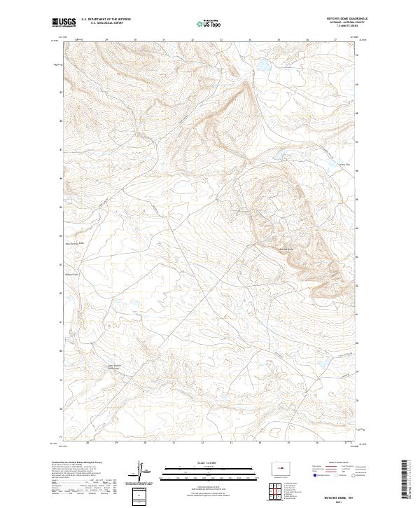 USGS Topographic Map – Notches Dome