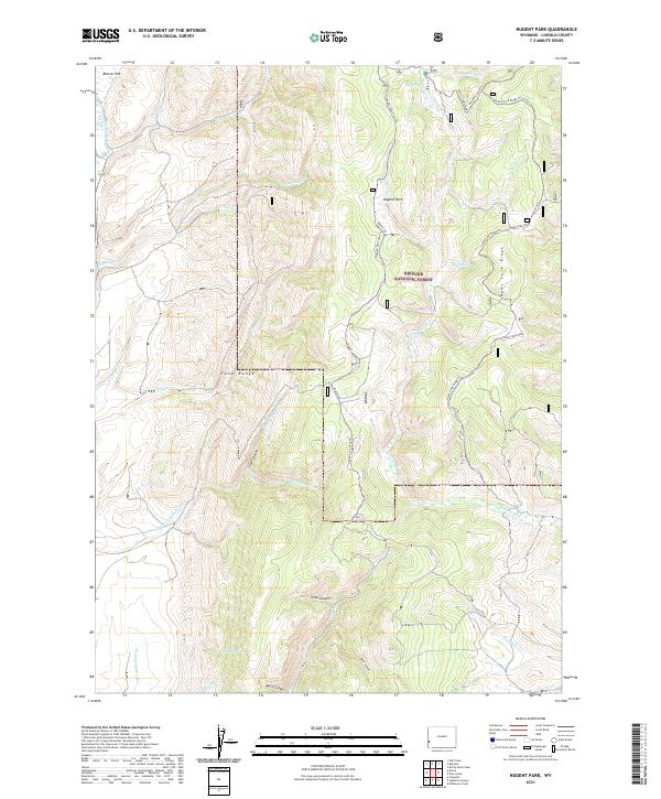 USGS Topographic Map – Nugent Park