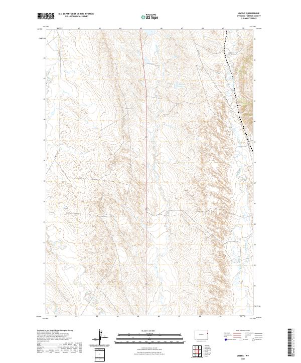 USGS Topographic Map – Owens