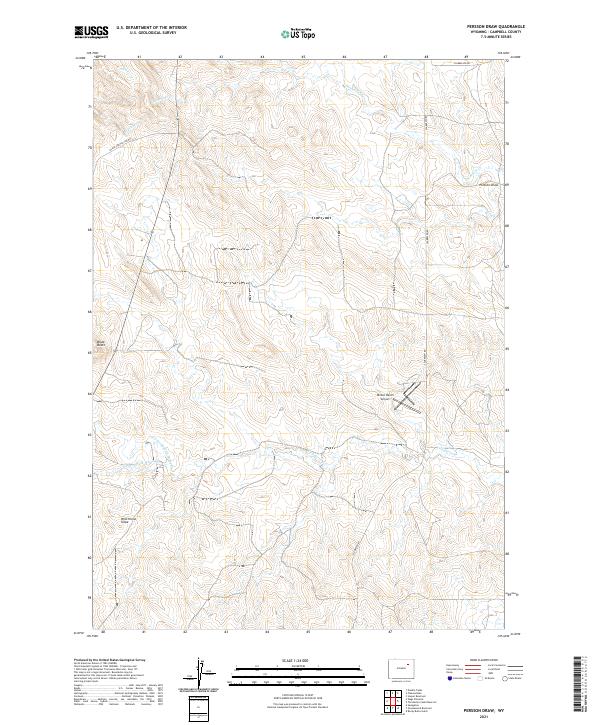 USGS Topographic Map – Persson Draw