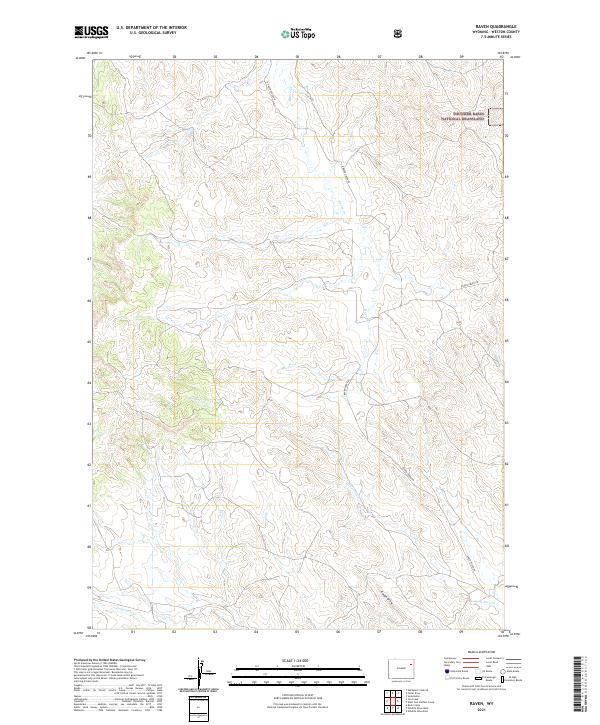 2021 Map of Raven, 2021 Print