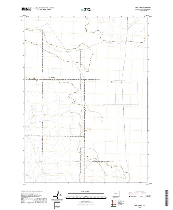 USGS Topographic Map – Red Lake SE