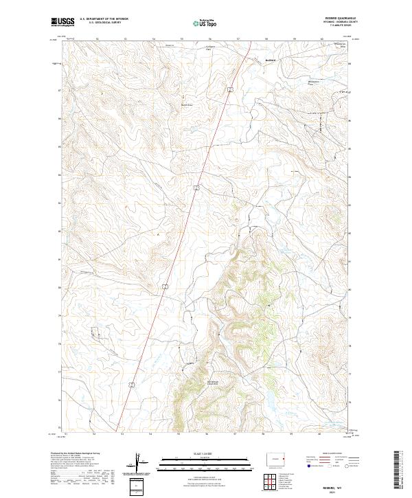 USGS Topographic Map – Redbird