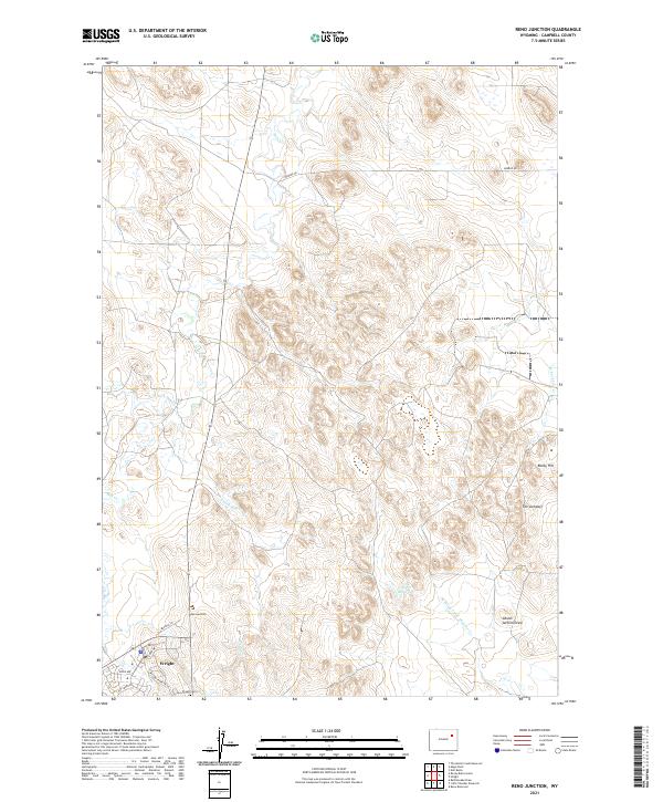 USGS Topographic Map – Reno Junction