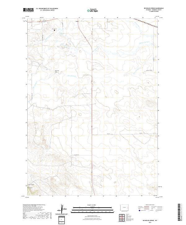 USGS Topographic Map – Reynolds Spring