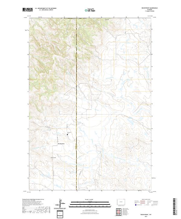 USGS Topographic Map – Rockypoint