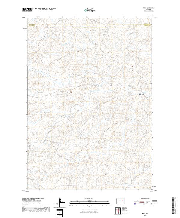 USGS Topographic Map – Ross
