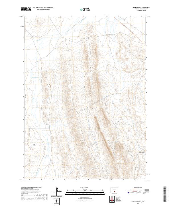 USGS Topographic Map – Shamrock Hills