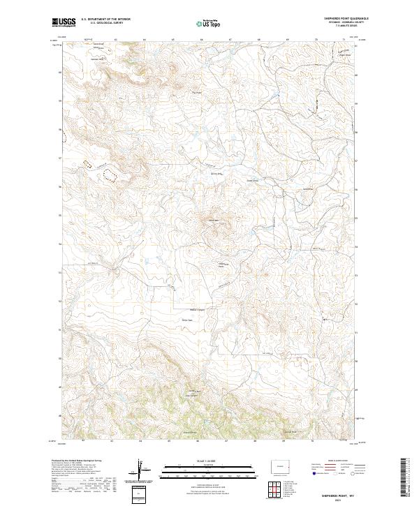 USGS Topographic Map – Shepherds Point