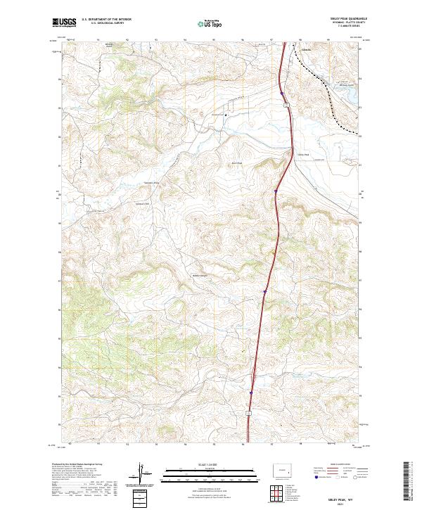 USGS Topographic Map – Sibley Peak