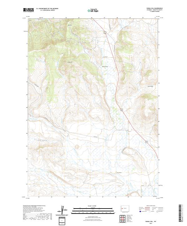 USGS Topographic Map – Signal Hill