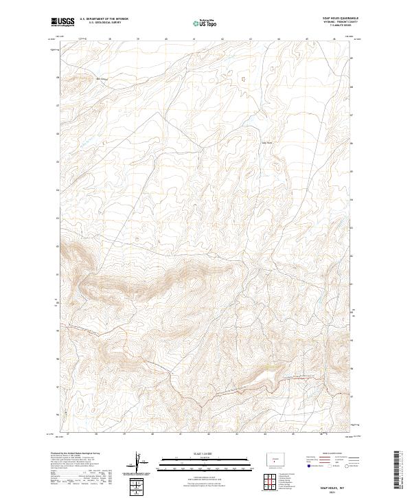USGS Topographic Map – Soap Holes