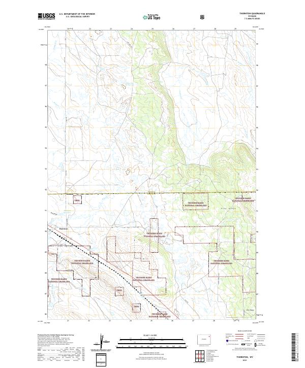 USGS Topographic Map – Thornton