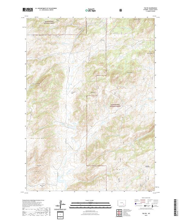 USGS Topographic Map – Toltec