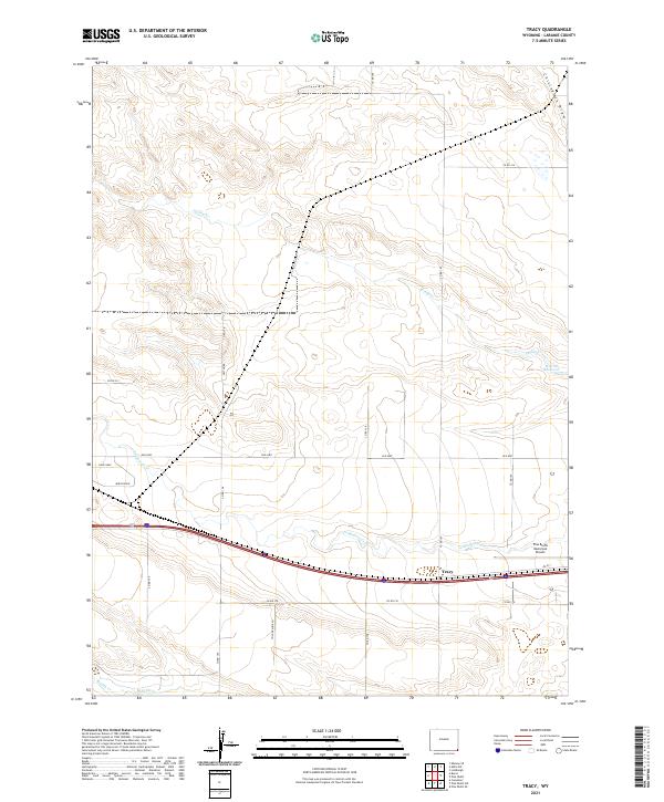 USGS Topographic Map – Tracy