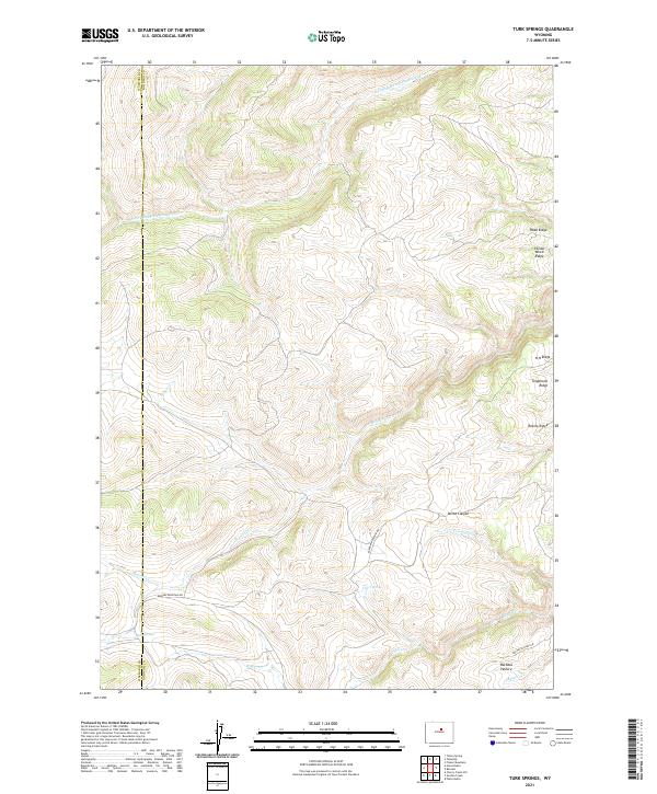 USGS Topographic Map – Turk Springs