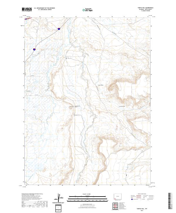 USGS Topographic Map – Turtle Hill