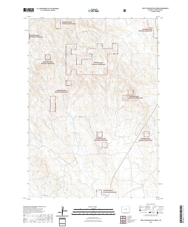 USGS Topographic Map – West Fork Buffalo Creek