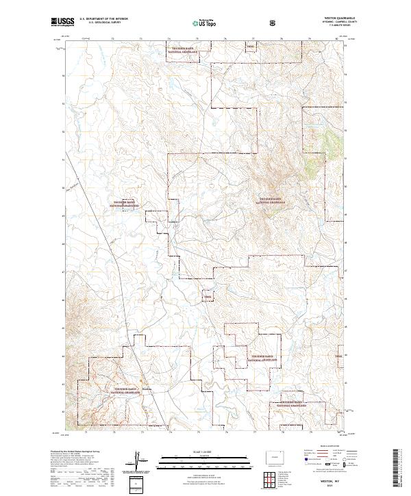 USGS Topographic Map – Weston