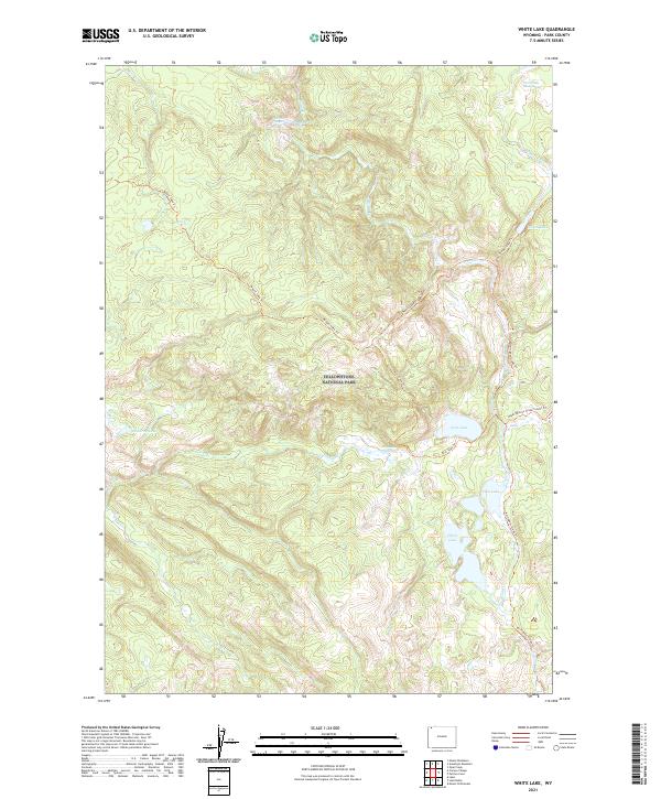 USGS Topographic Map – White Lake