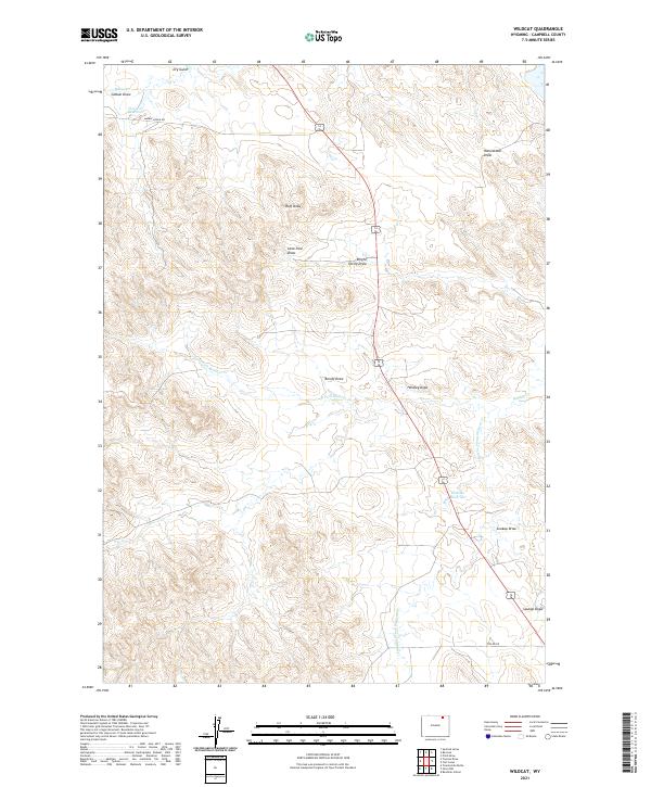 USGS Topographic Map – Wildcat