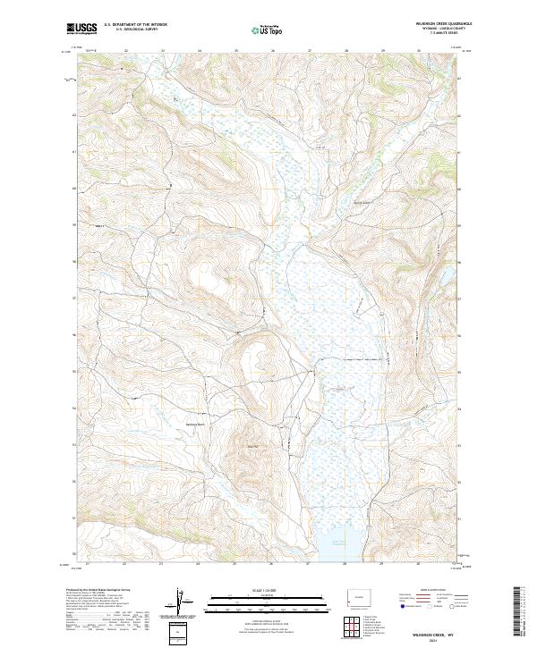 USGS Topographic Map – Wilkinson Creek