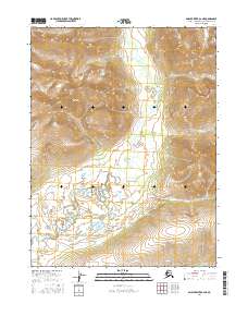Topo map Ambler River A-2 NE Alaska