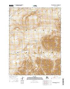 Topo map Baird Mountains C-6 SE Alaska