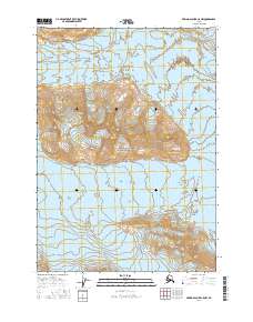 Topo map Bering Glacier C-5 NW Alaska