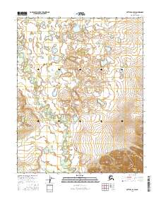 Topo map Bettles A-4 SW Alaska